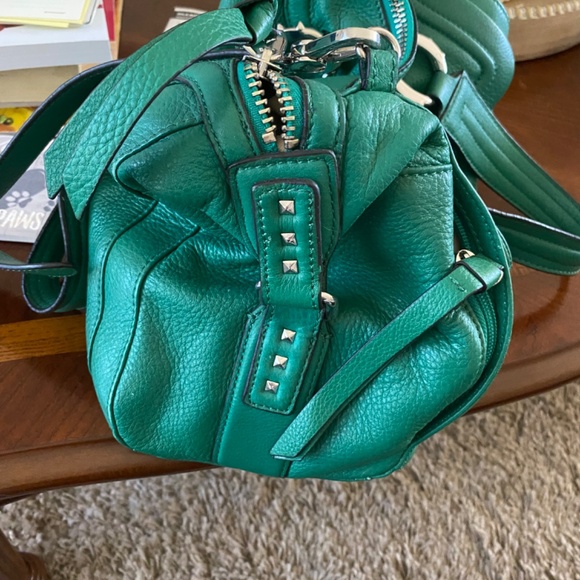 Aimee Kestenberg green leather handbag - Picture 7 of 7